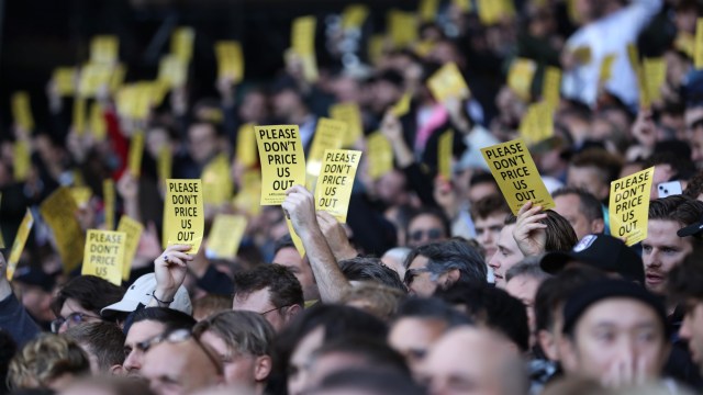 Article thumbnail: I took part in the protest this weekend during Fulham’s match against Manchester United (Photo by Jacques Feeney/Offside/Offside via Getty Images)