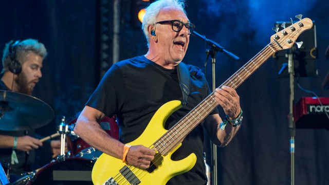 Article thumbnail: CHIPPING NORTON, ENGLAND - AUGUST 11: Trevor Horn performs at Fairport's Cropredy Convention Festival on August 11, 2022 in Cropredy, England. (Photo by Steve Thorne/Redferns)