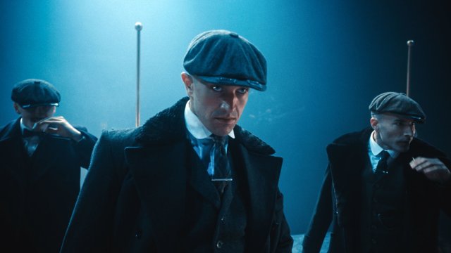 Article thumbnail: Rambert Dance in Peaky Blinders: The Redemption of Thomas Shelby,Christmas Announcement,Conor Kerrigan, Guillaume Qu?au, Joseph Kudra,Rambert dancers Conor Kerrigan, Guillaume Qu?au and Joseph Kudra in Peaky Blinders: Rambert dance. **STRICTLY EMBARGOED NOT FOR PUBLICATION UNTIL 00:01 HRS ON TUESDAY 28TH NOVEMBER 2023**,Rambert,Screen grab